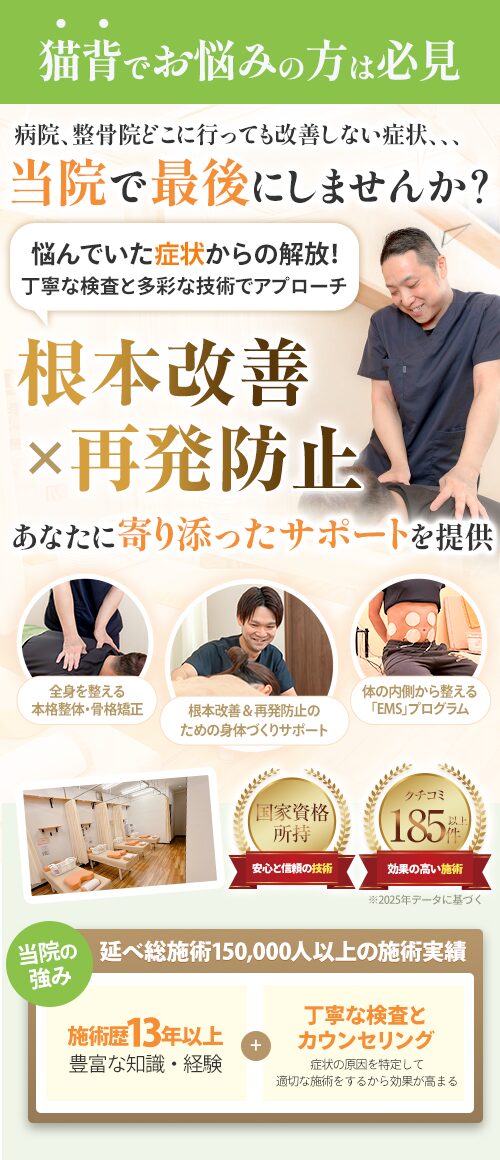 猫背パソコン