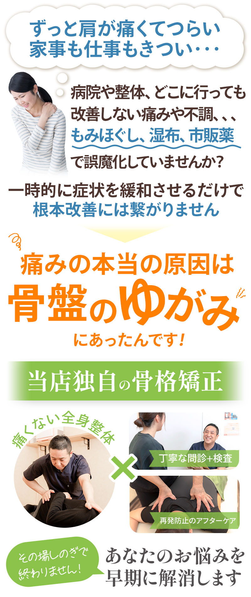 肩こり:対処療法